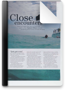 Close Encounters, Skywest Magazine August 2012